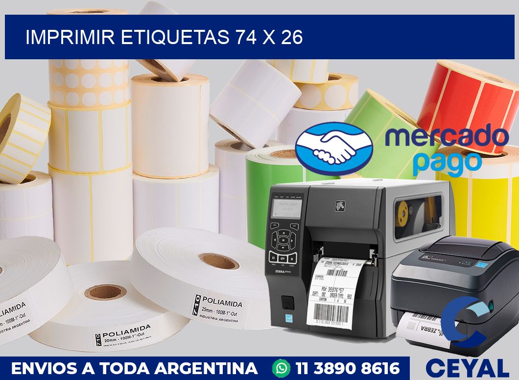 imprimir etiquetas 74 x 26