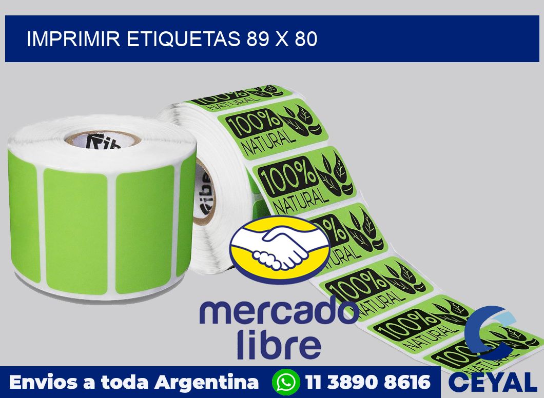 imprimir etiquetas 89 x 80