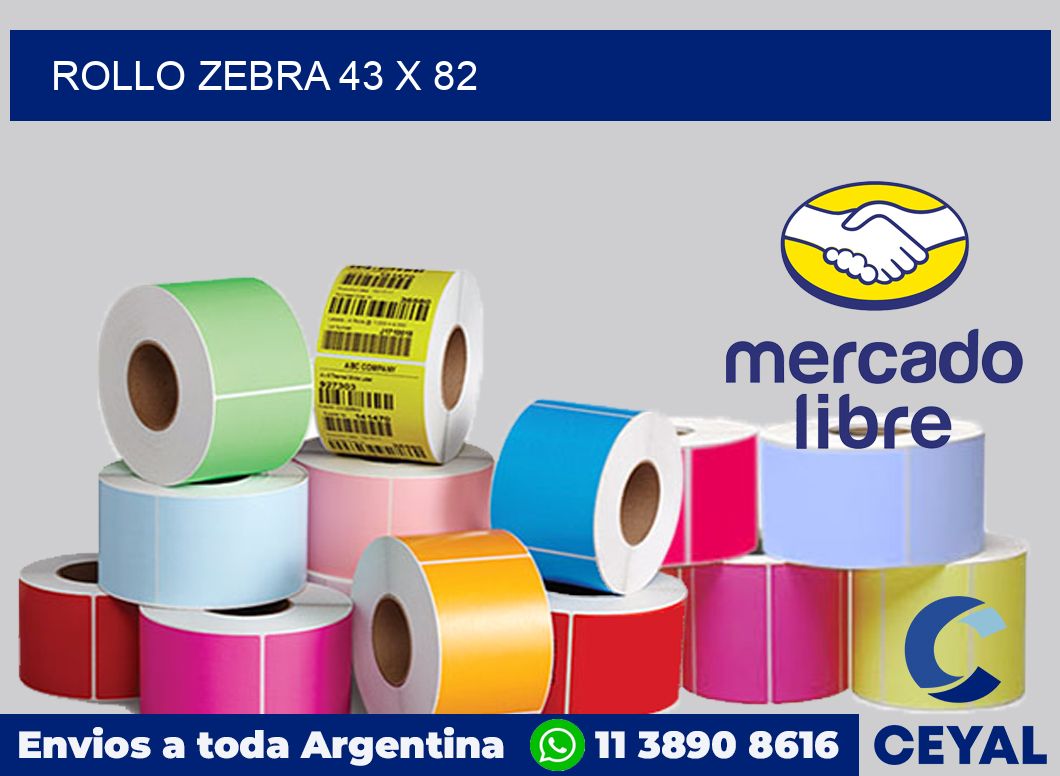 rollo zebra 43 x 82