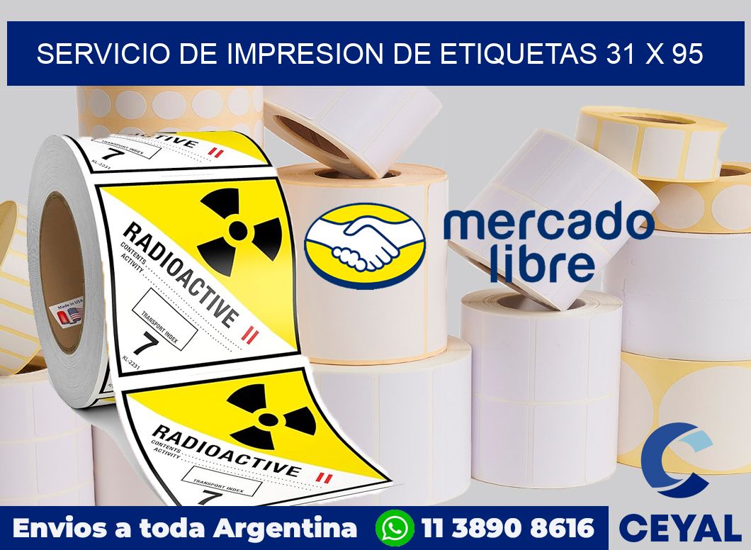 servicio de impresion de etiquetas 31 x 95
