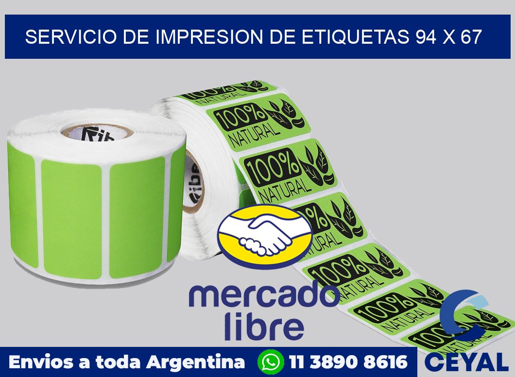 servicio de impresion de etiquetas 94 x 67