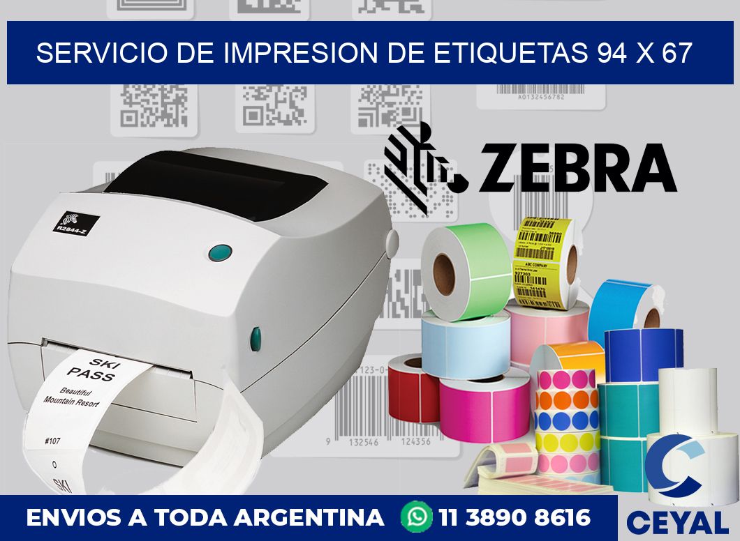 servicio de impresion de etiquetas 94 x 67