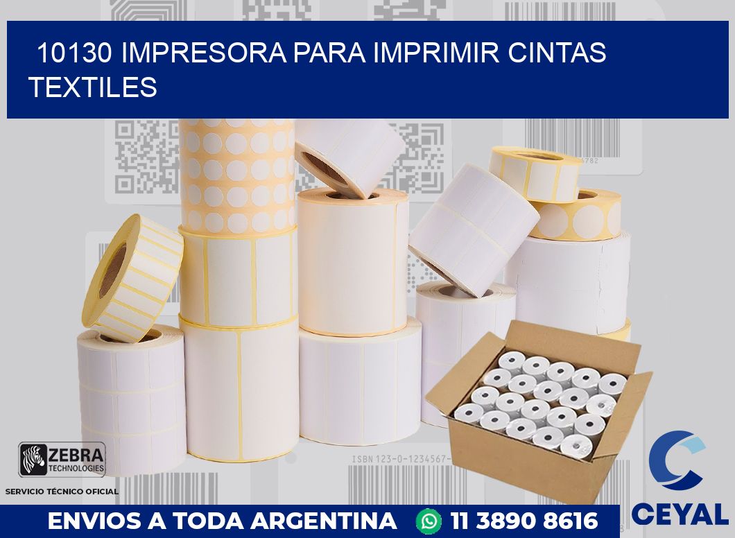 10130 IMPRESORA PARA IMPRIMIR CINTAS TEXTILES