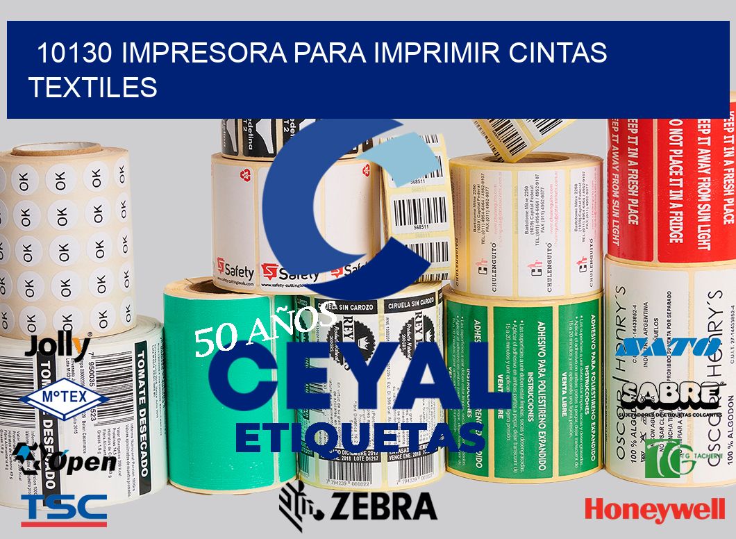 10130 IMPRESORA PARA IMPRIMIR CINTAS TEXTILES