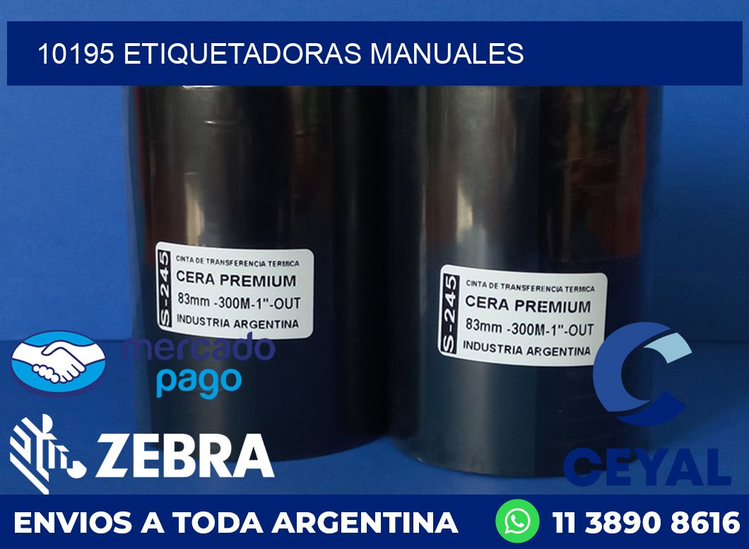 10195 ETIQUETADORAS MANUALES