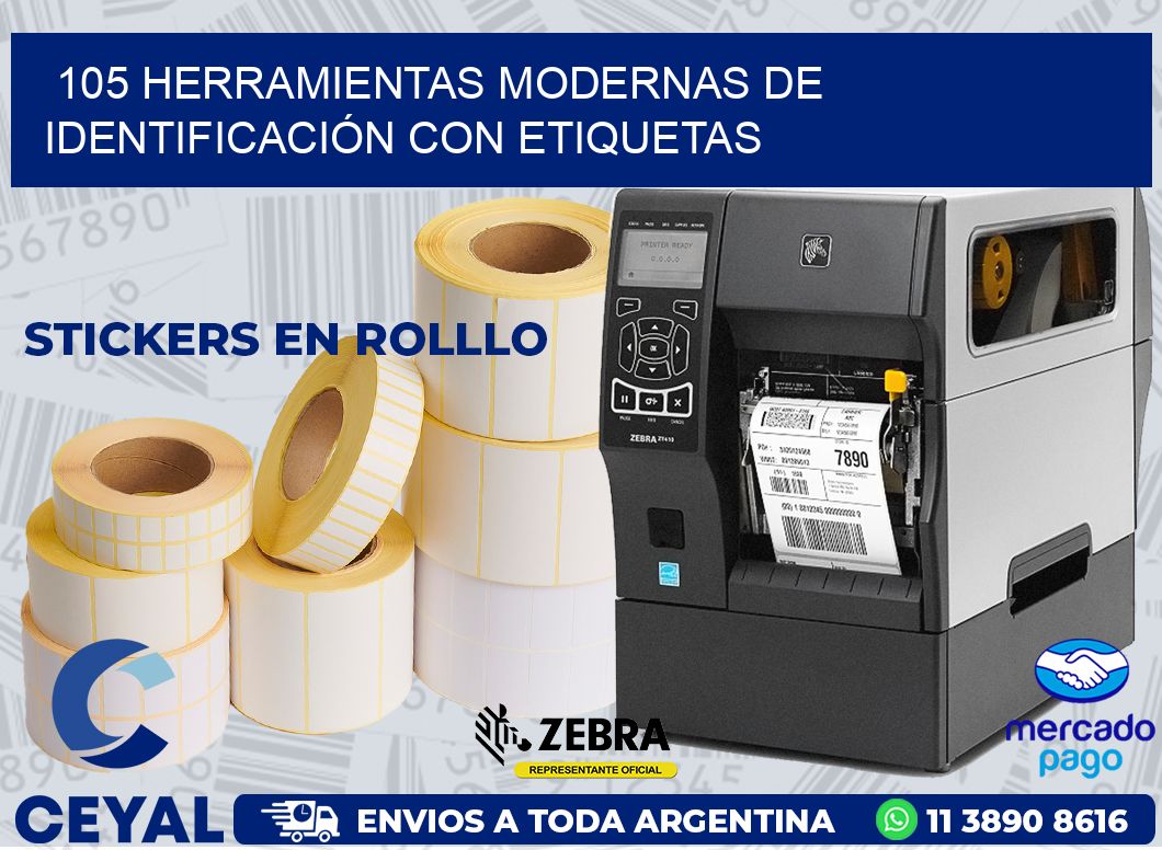 105 HERRAMIENTAS MODERNAS DE IDENTIFICACIÓN CON ETIQUETAS