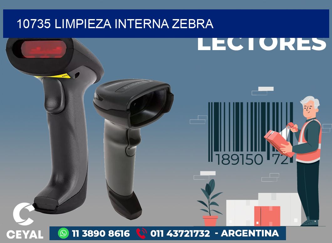 10735 LIMPIEZA INTERNA ZEBRA