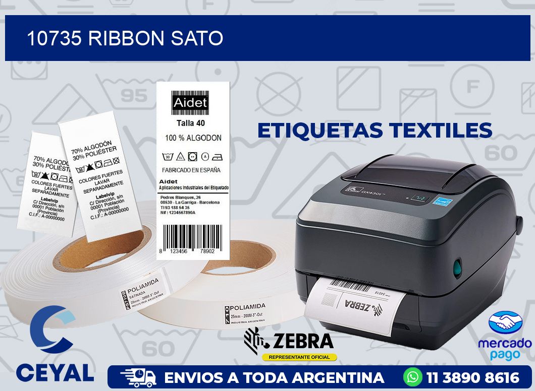 10735 RIBBON SATO