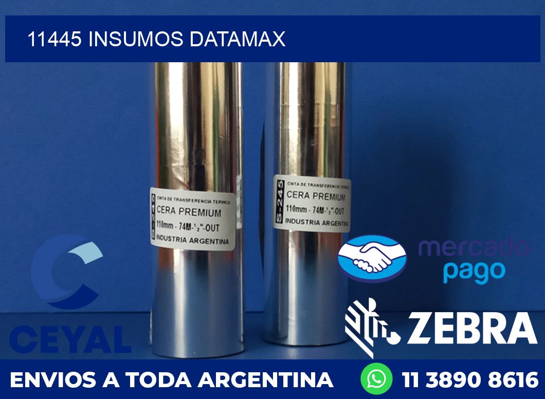 11445 INSUMOS DATAMAX