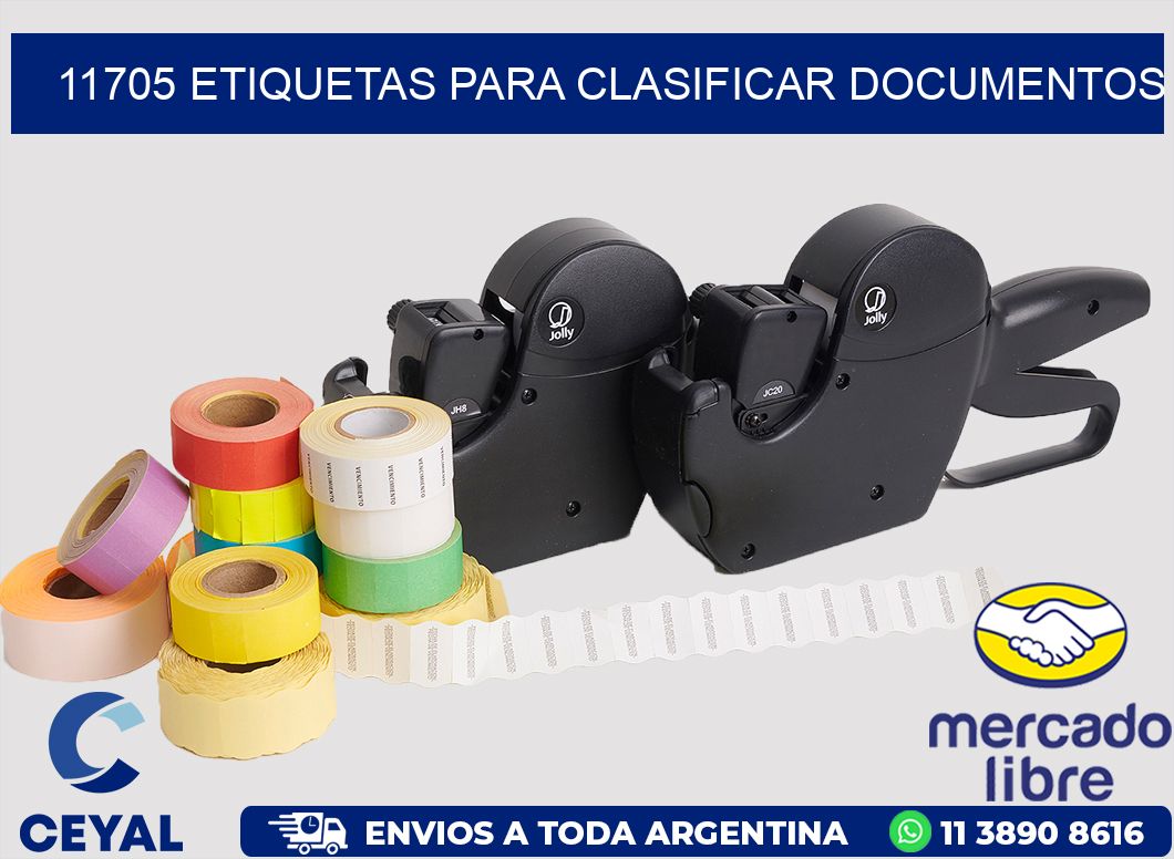 11705 ETIQUETAS PARA CLASIFICAR DOCUMENTOS