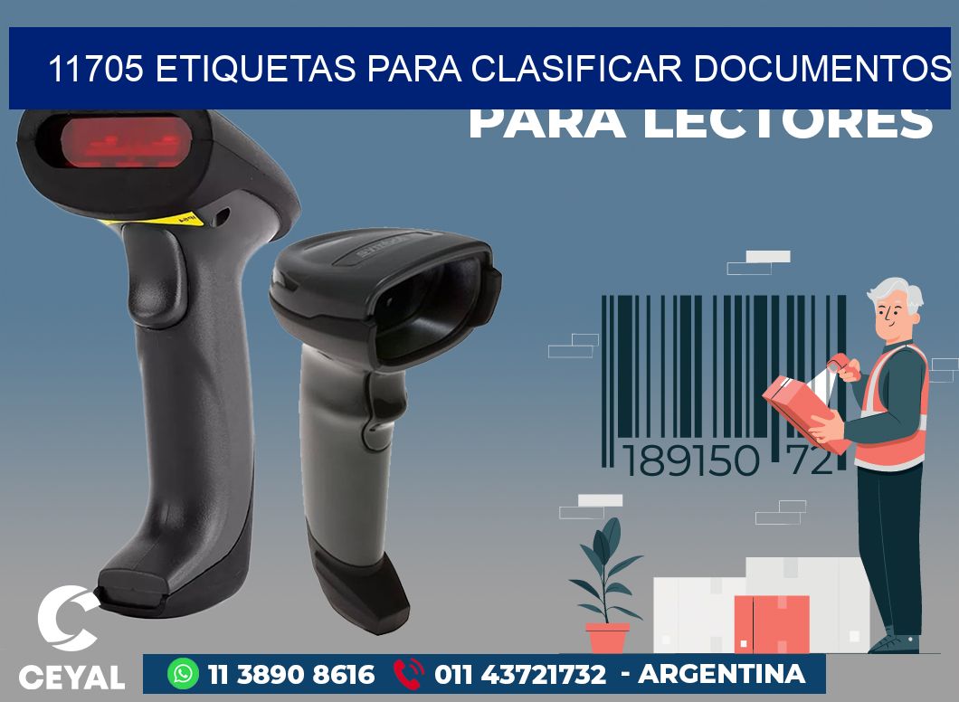 11705 ETIQUETAS PARA CLASIFICAR DOCUMENTOS