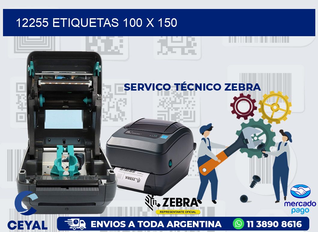12255 ETIQUETAS 100 X 150