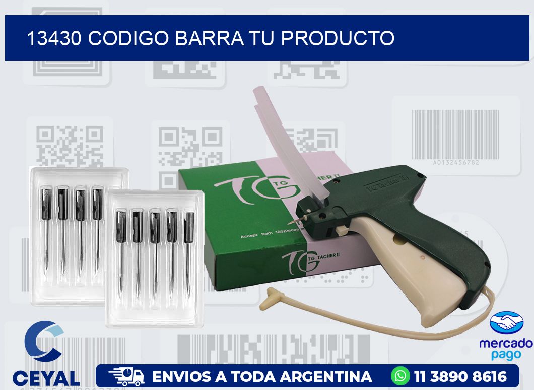 13430 CODIGO BARRA TU PRODUCTO