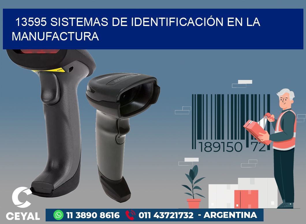 13595 SISTEMAS DE IDENTIFICACIÓN EN LA MANUFACTURA