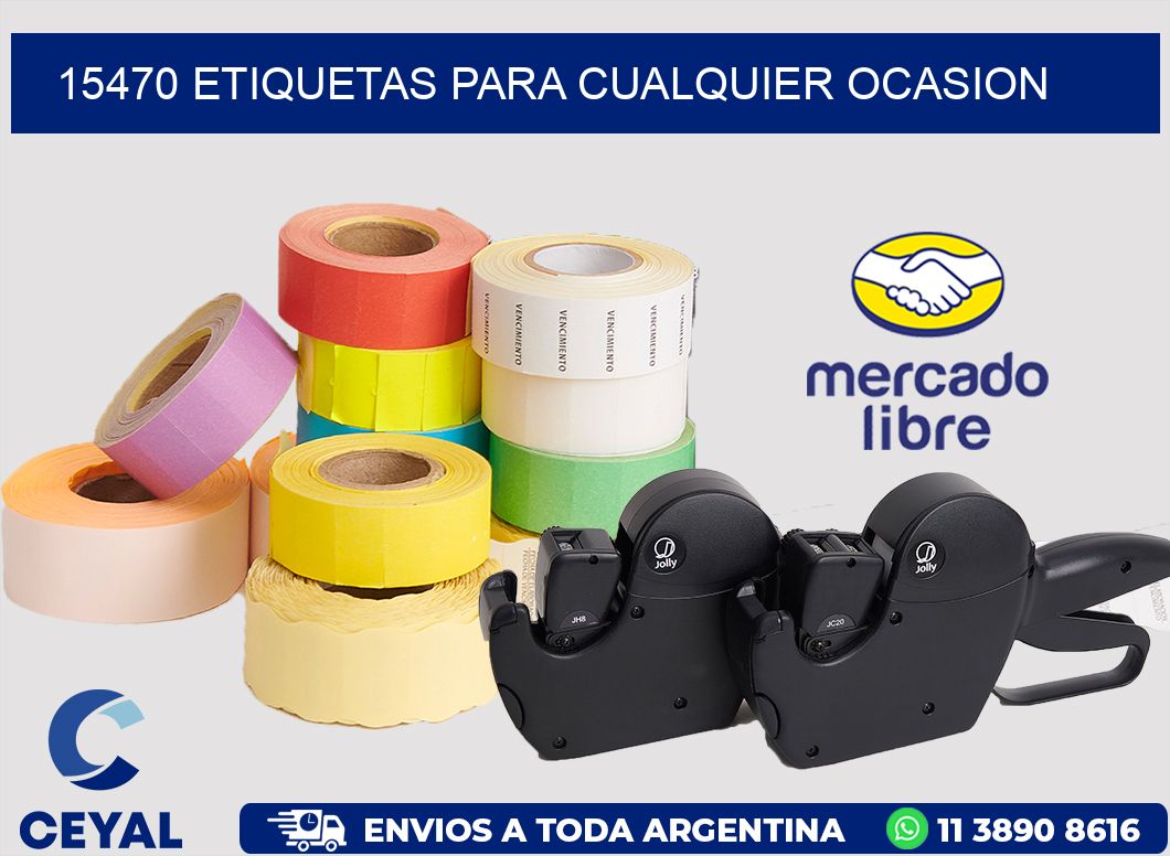 15470 ETIQUETAS PARA CUALQUIER OCASION