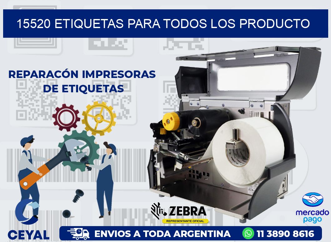 15520 ETIQUETAS PARA TODOS LOS PRODUCTO