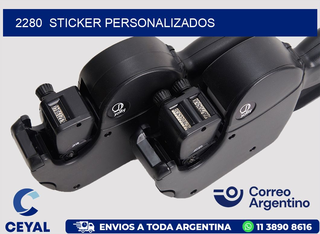 2280  sticker personalizados