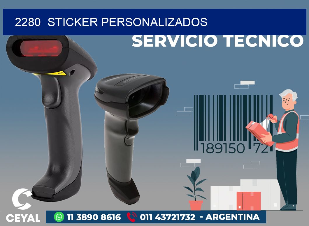 2280  sticker personalizados