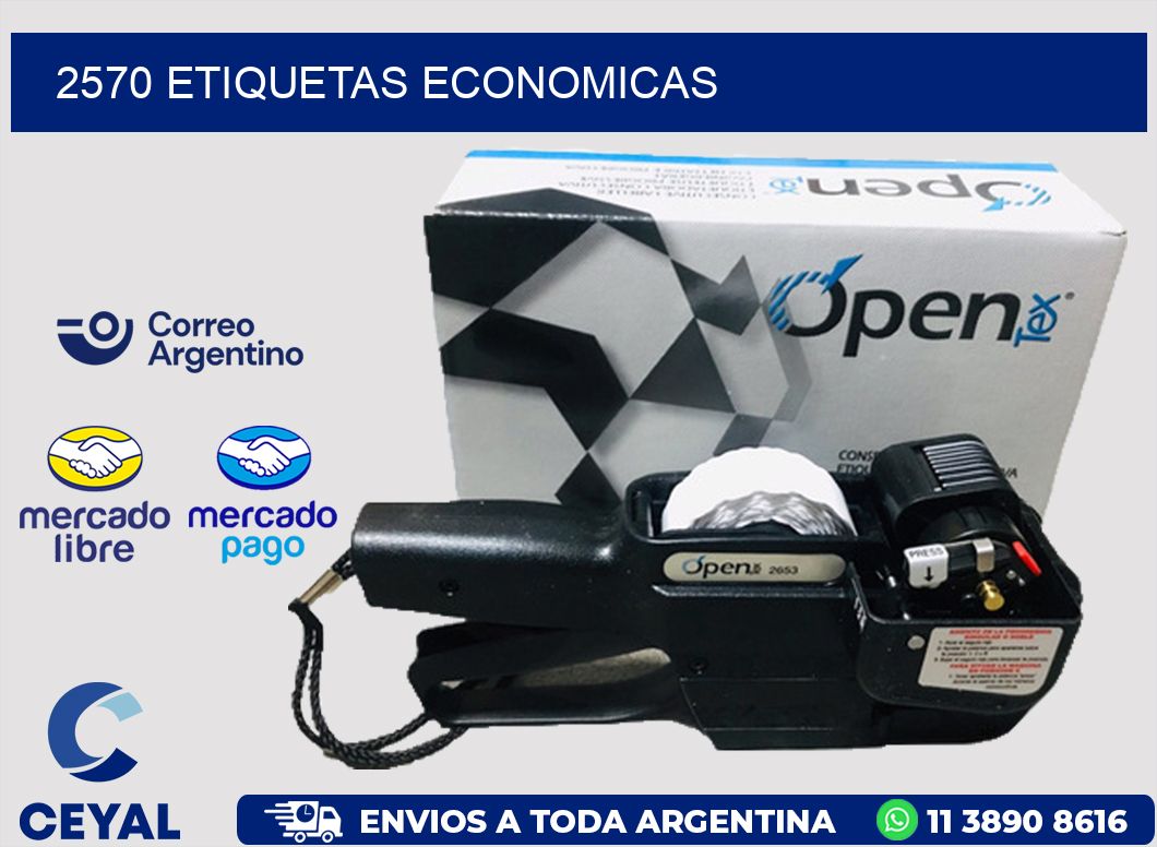 2570 ETIQUETAS ECONOMICAS