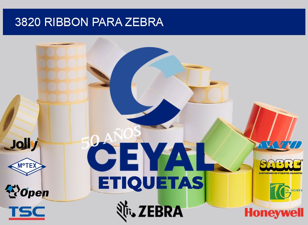 3820 RIBBON PARA ZEBRA
