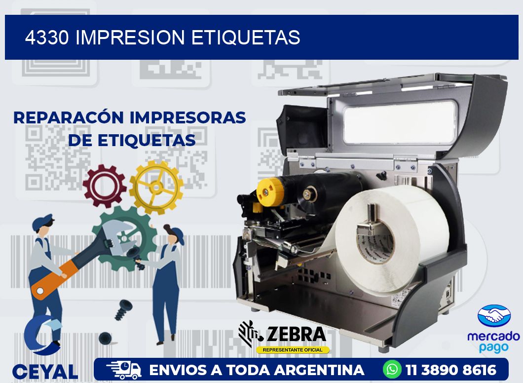 4330 IMPRESION ETIQUETAS