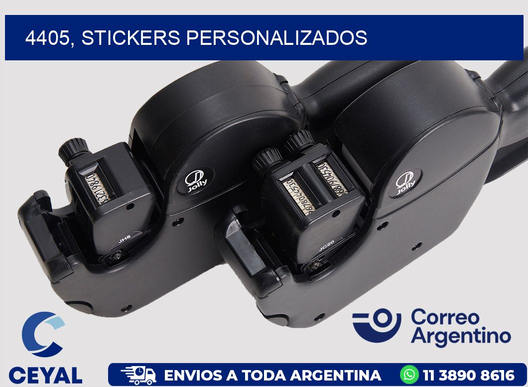 4405, stickers personalizados