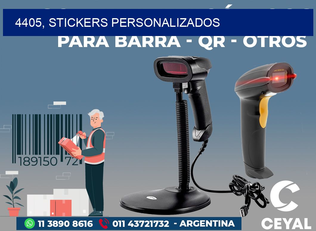 4405, stickers personalizados