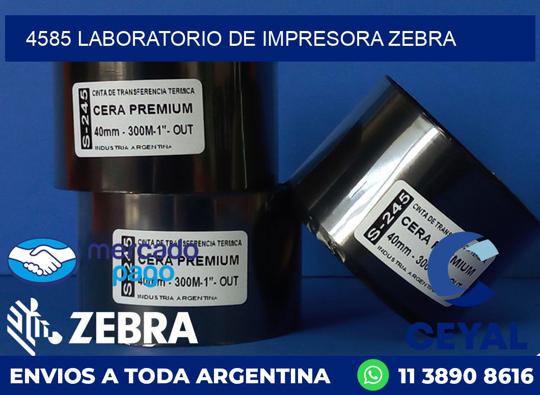 4585 LABORATORIO DE IMPRESORA ZEBRA