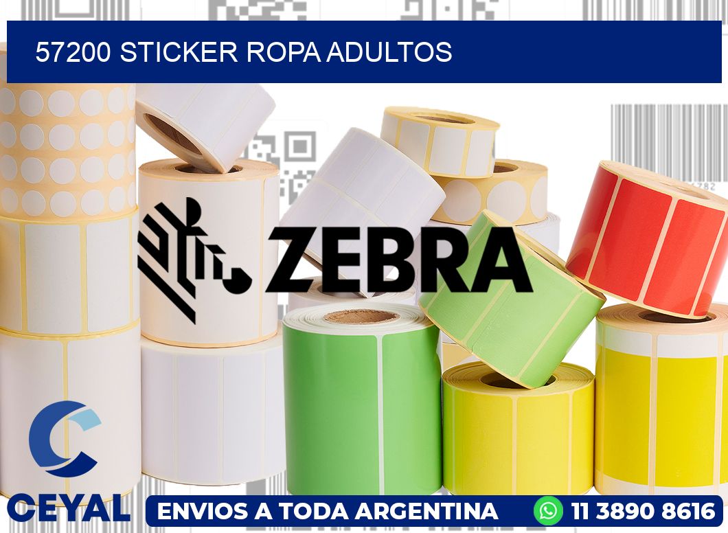 57200 STICKER ROPA ADULTOS