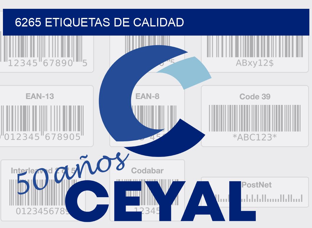 6265 ETIQUETAS DE CALIDAD