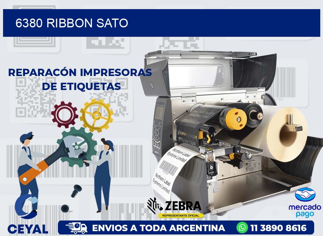 6380 RIBBON SATO
