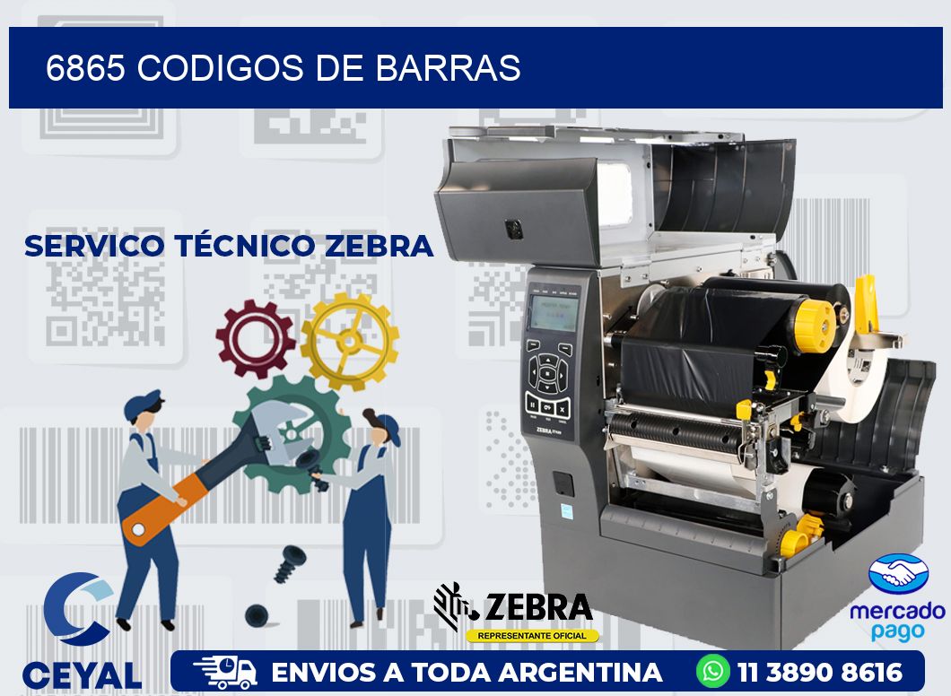 6865 CODIGOS DE BARRAS