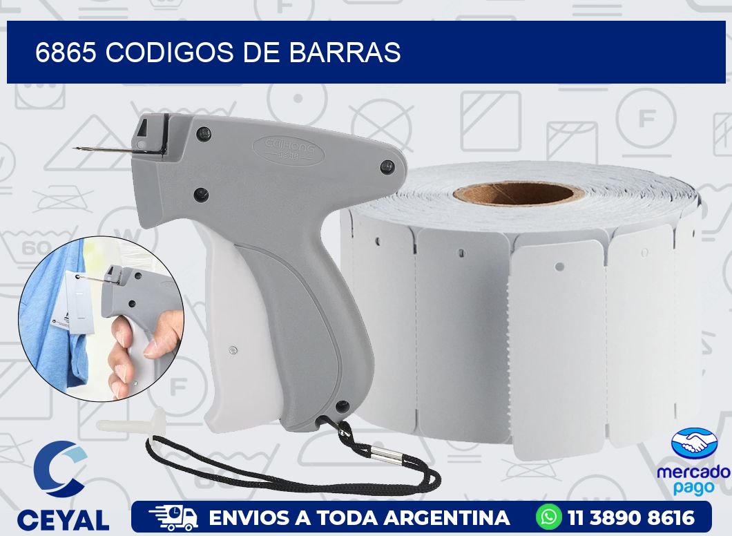6865 CODIGOS DE BARRAS