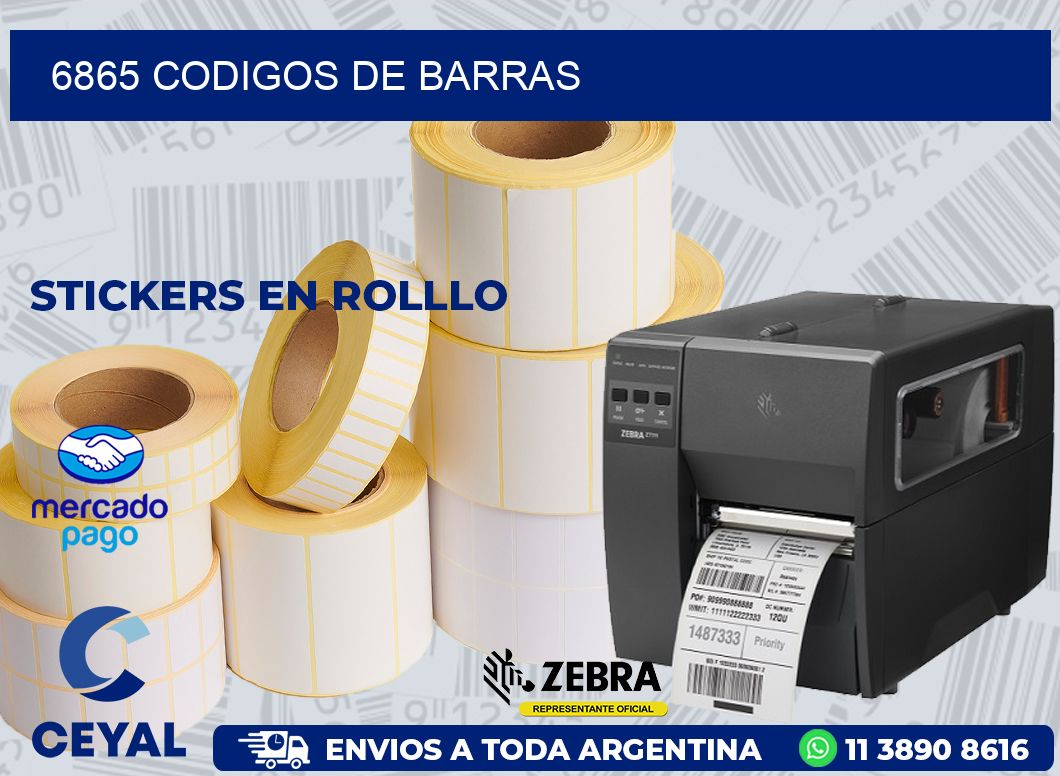 6865 CODIGOS DE BARRAS