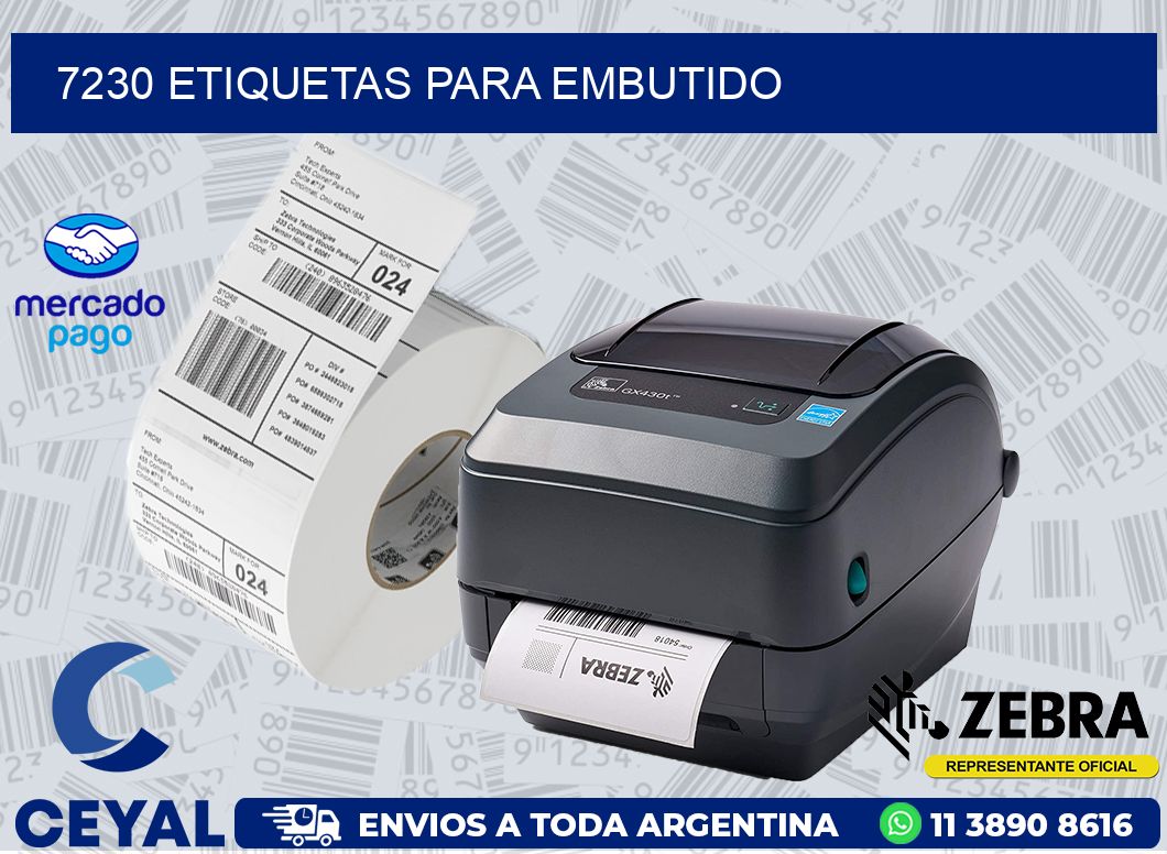 7230 ETIQUETAS PARA EMBUTIDO