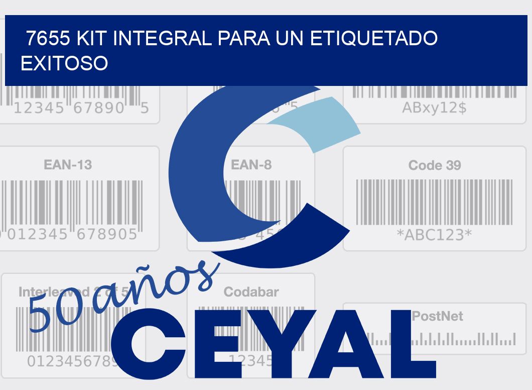 7655 KIT INTEGRAL PARA UN ETIQUETADO EXITOSO