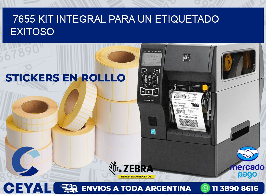 7655 KIT INTEGRAL PARA UN ETIQUETADO EXITOSO