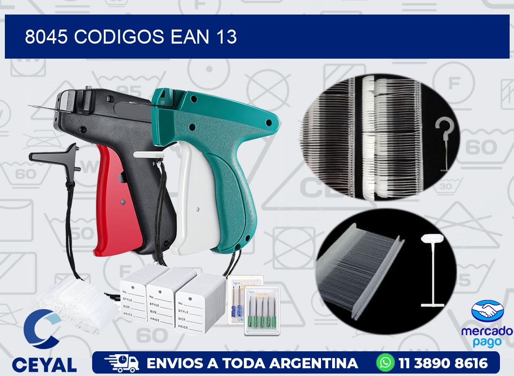 8045 CODIGOS EAN 13