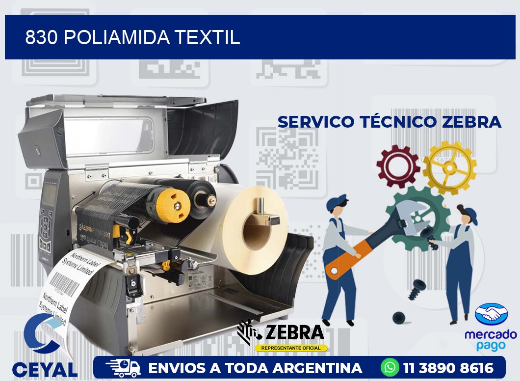 830 POLIAMIDA TEXTIL