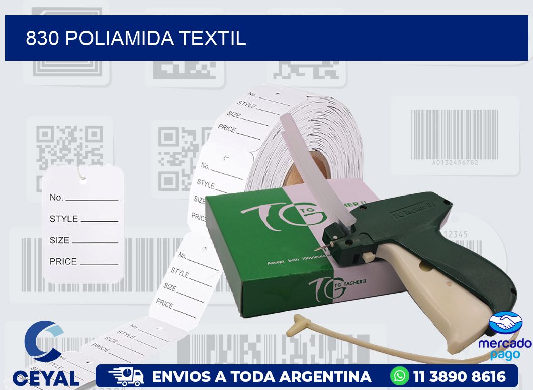 830 POLIAMIDA TEXTIL