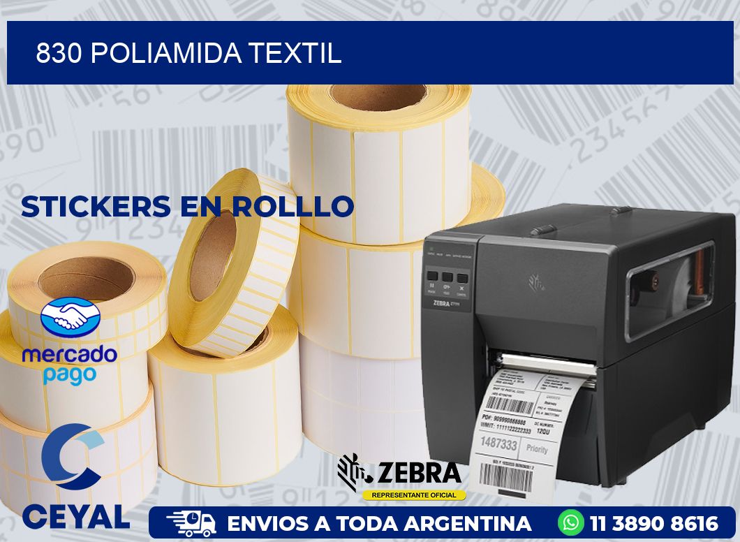 830 POLIAMIDA TEXTIL