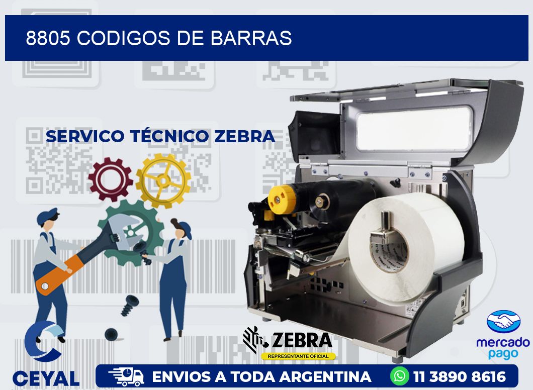 8805 CODIGOS DE BARRAS