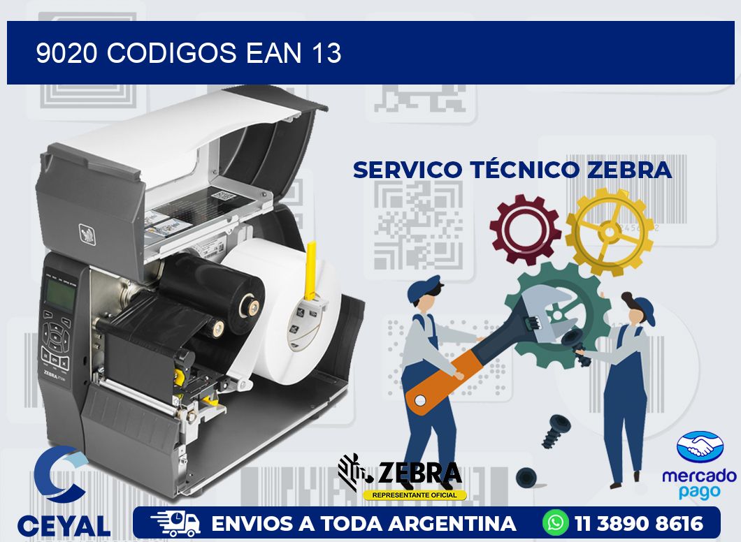 9020 CODIGOS EAN 13