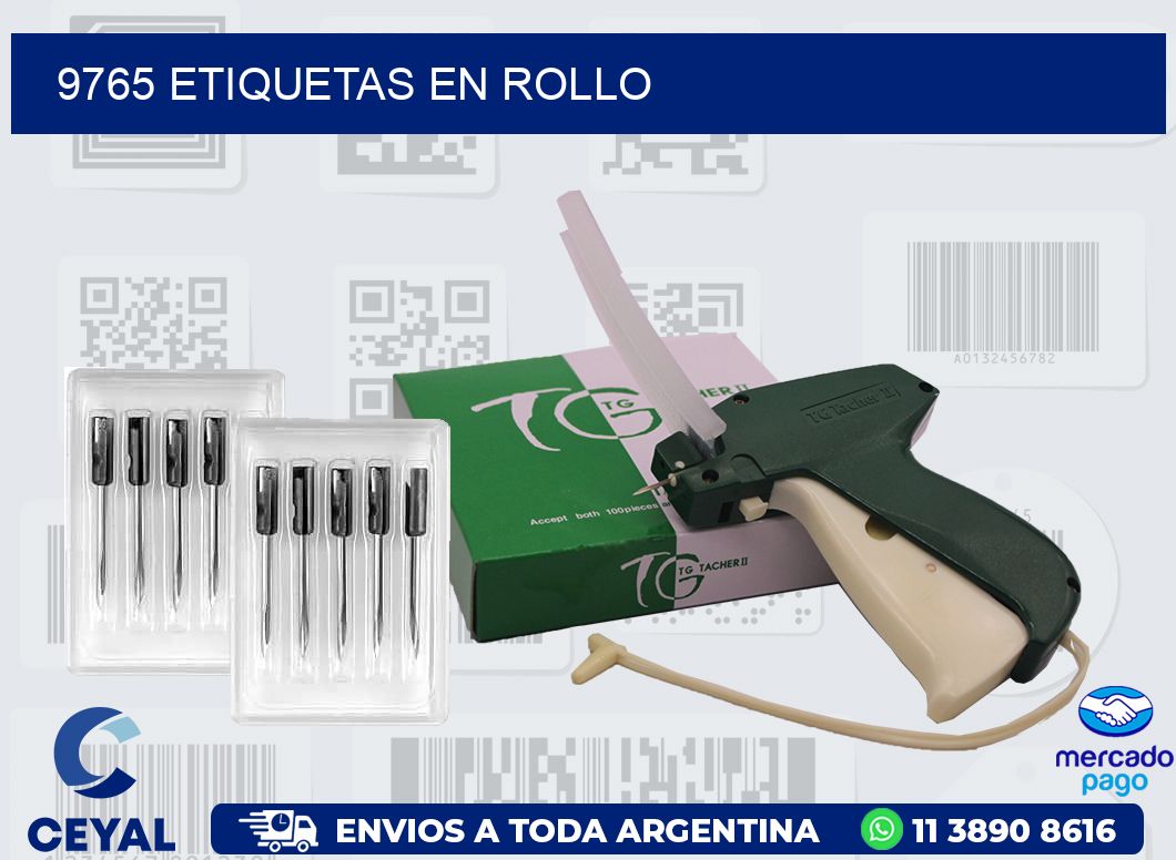 9765 ETIQUETAS EN ROLLO
