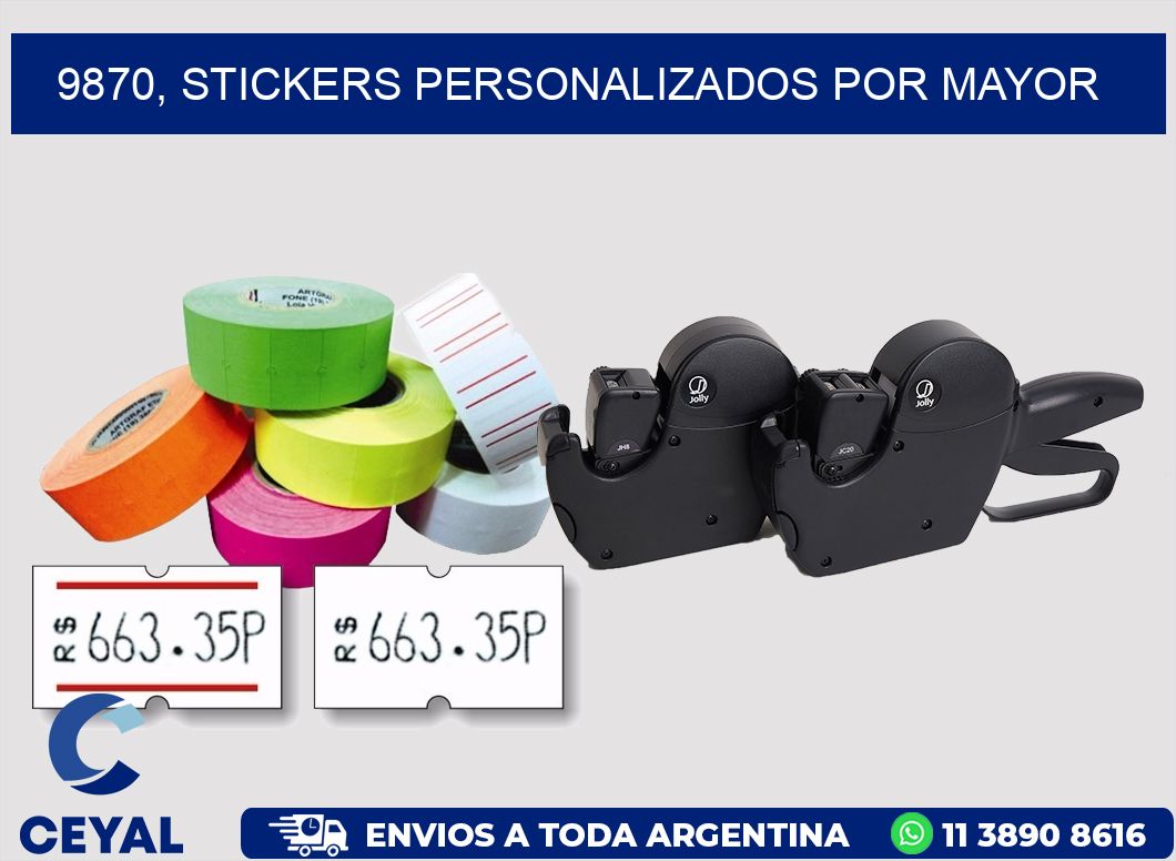 9870, stickers personalizados por mayor