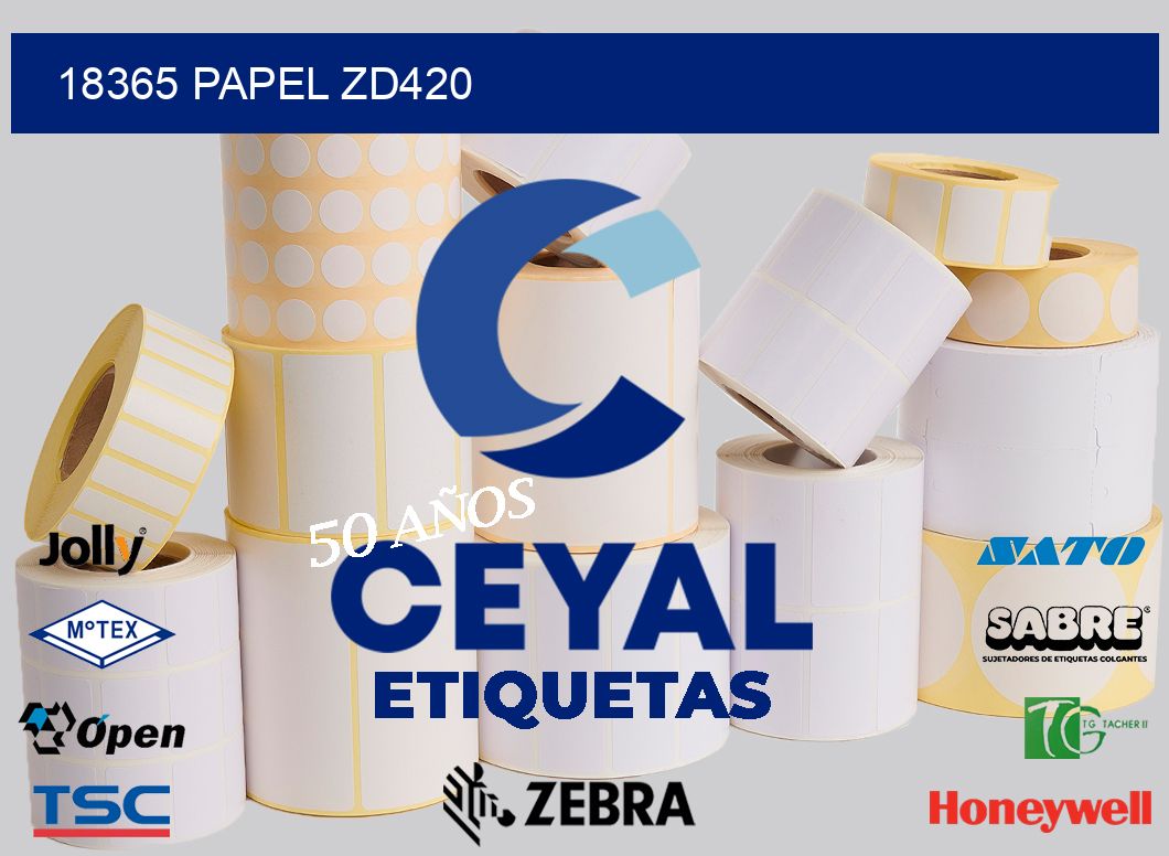 18365 PAPEL ZD420