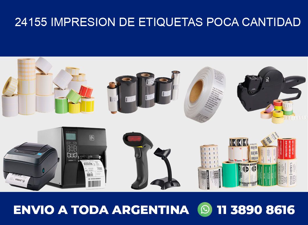24155 IMPRESION DE ETIQUETAS POCA CANTIDAD