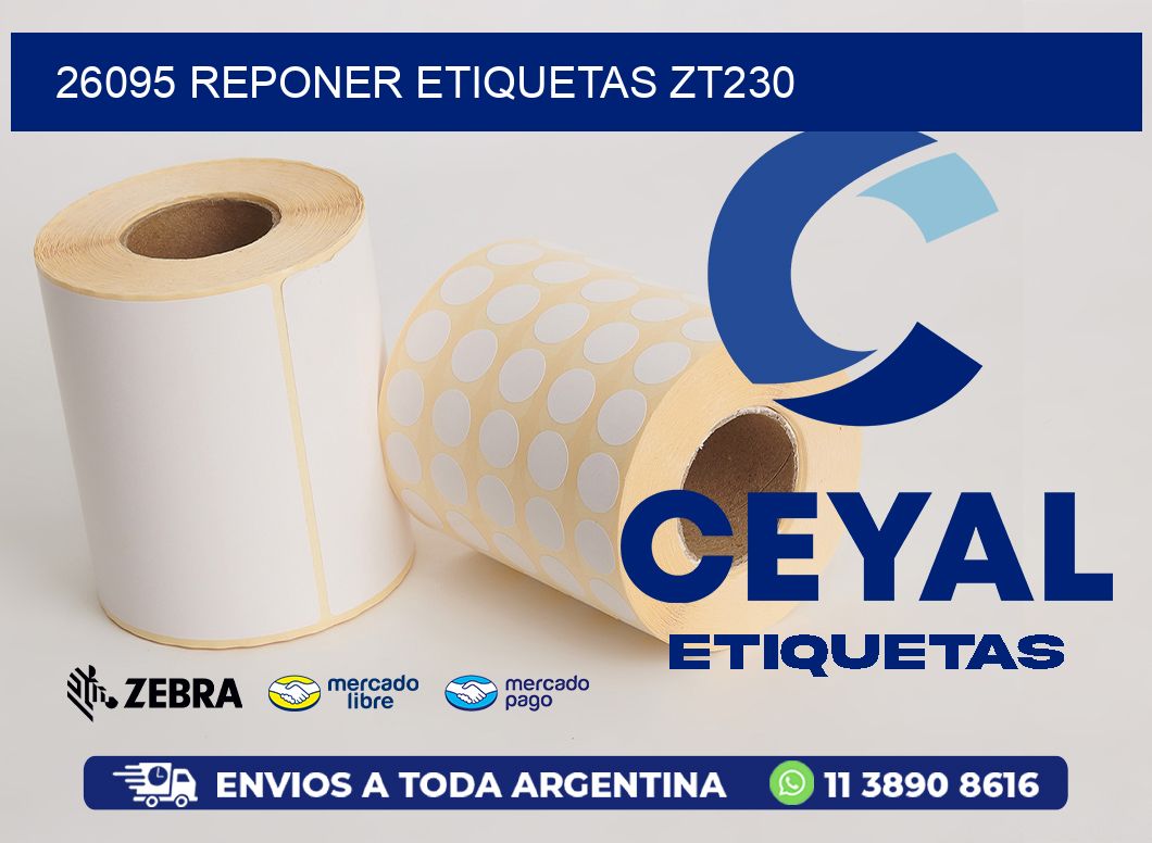 26095 REPONER ETIQUETAS ZT230