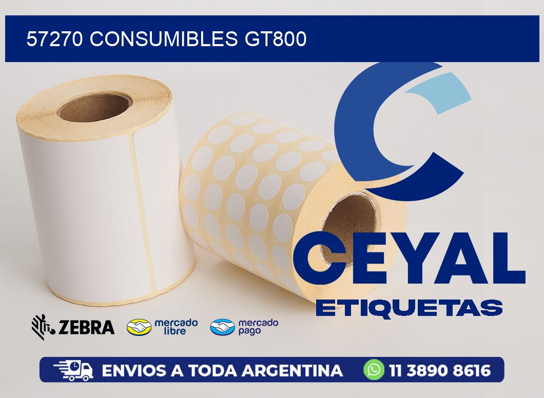 57270 CONSUMIBLES GT800