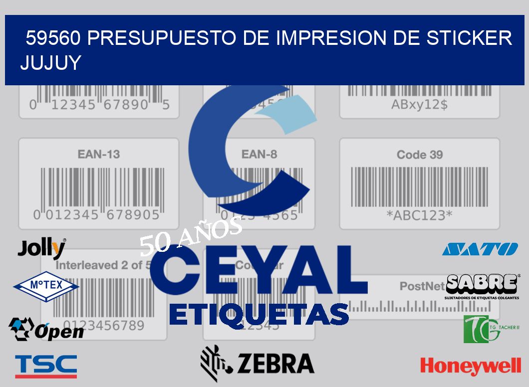 59560 PRESUPUESTO DE IMPRESION DE STICKER JUJUY